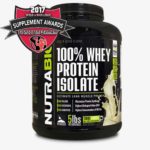 NutraBio 100% whey protein isolate