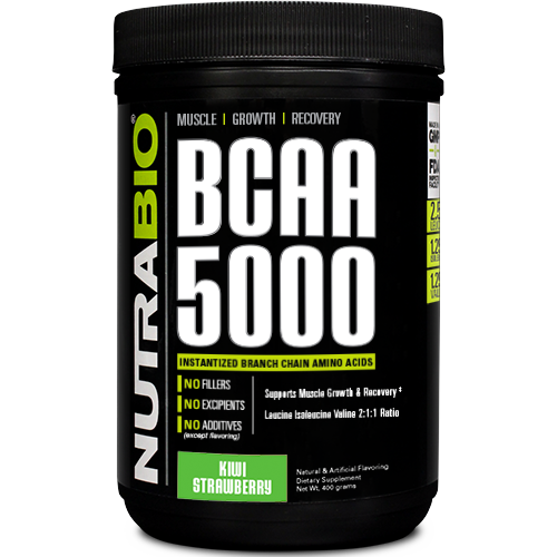 NutraBio BCAA 5000 bottle