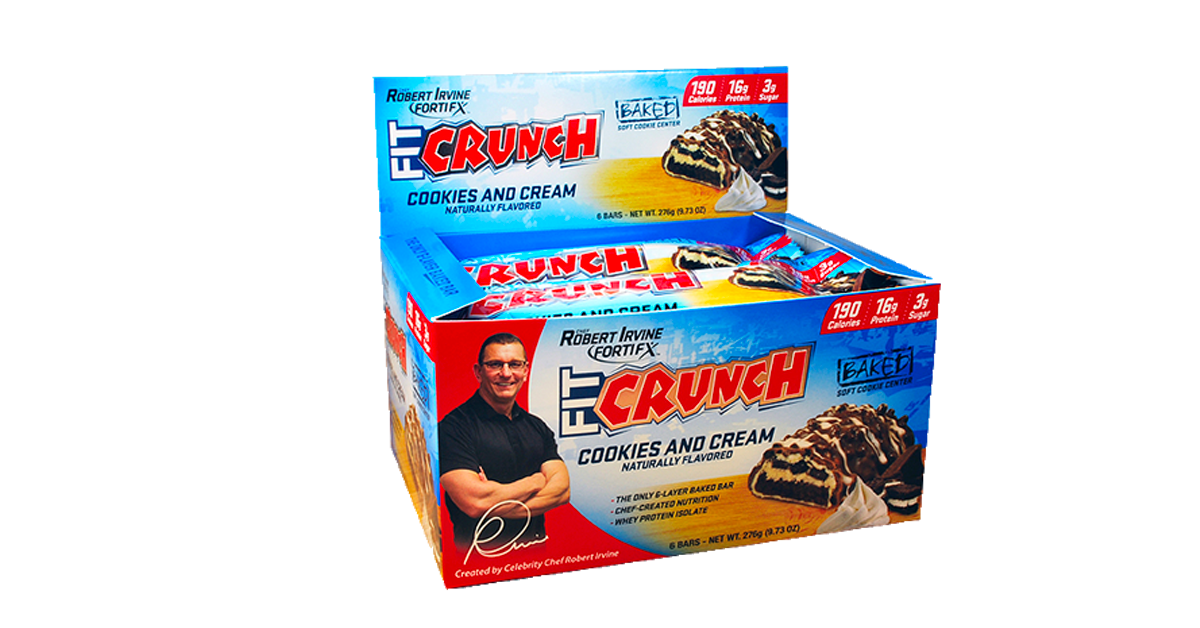 Robert Irvine's FIT Crunch Protein Bar Review (2019 Update) Read This ...