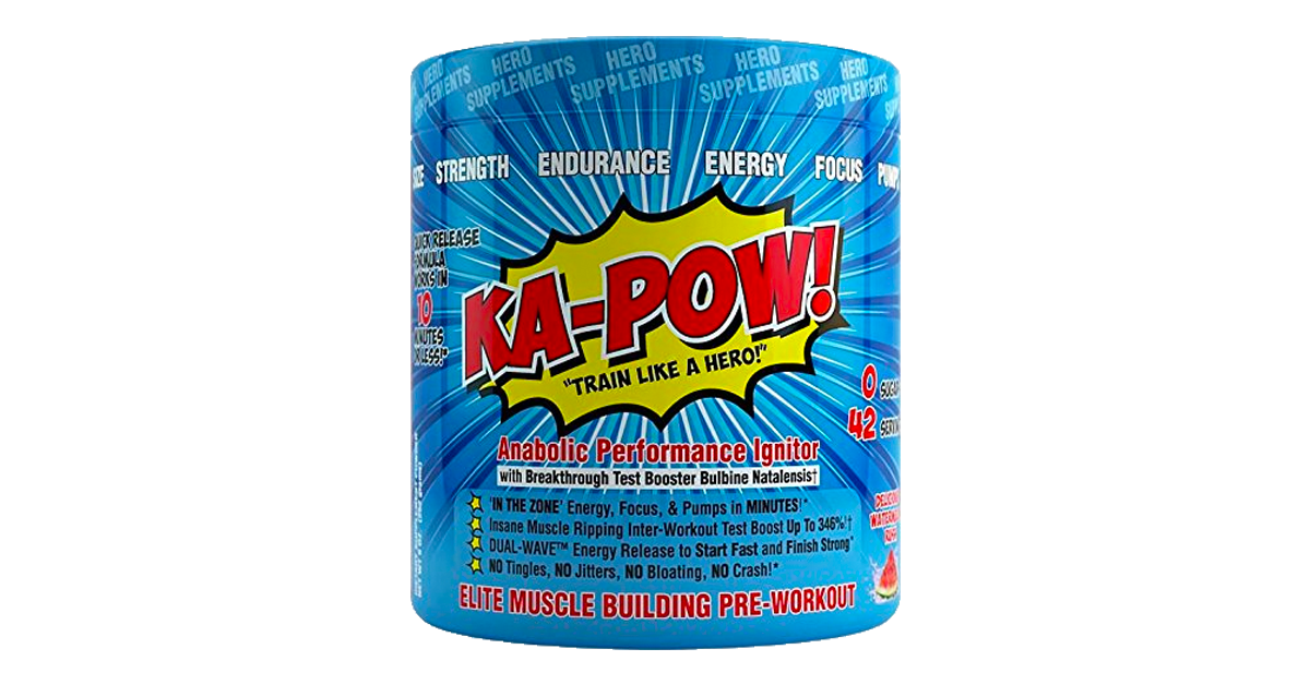 KA-POW! Pre-Workout full review