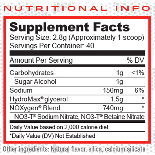 NOXygen label