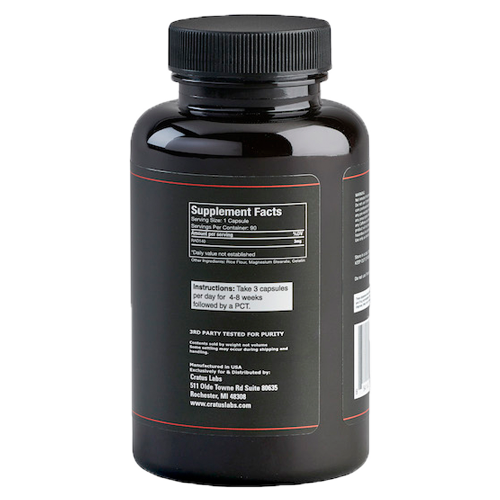 cratus labs RAD 140 label