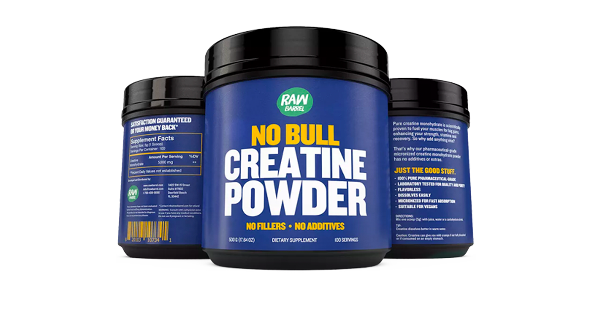 Raw Barrel creatine full review