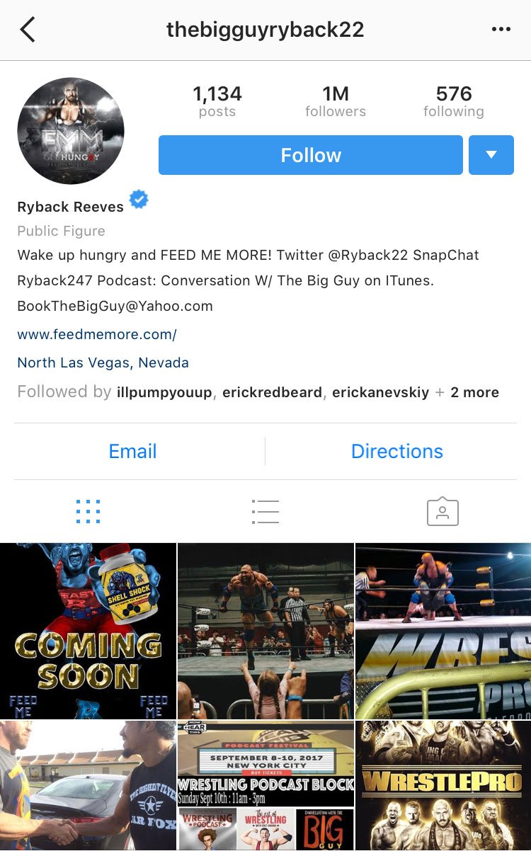 Ryback Social Media