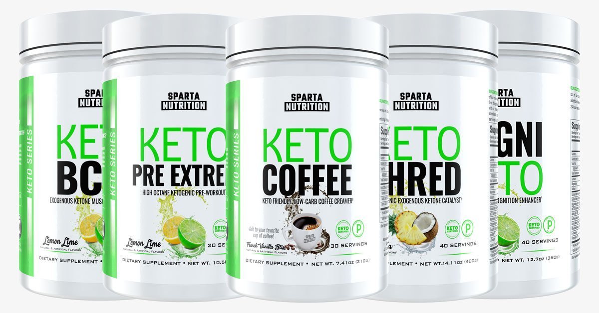 Sparta Nutrition Keto Line