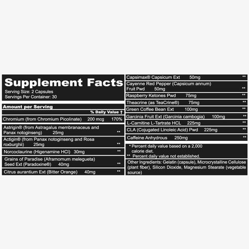 Wild Wild West Nutrition Boilermaker Label