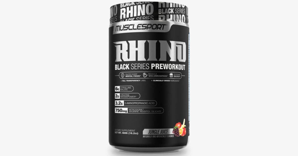 Simple Black rhino pre workout for Beginner