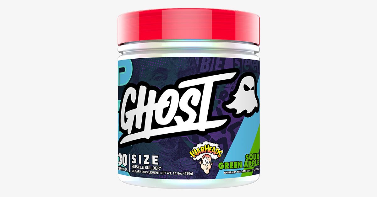 GHOST Size Warheads Sour Green Apple