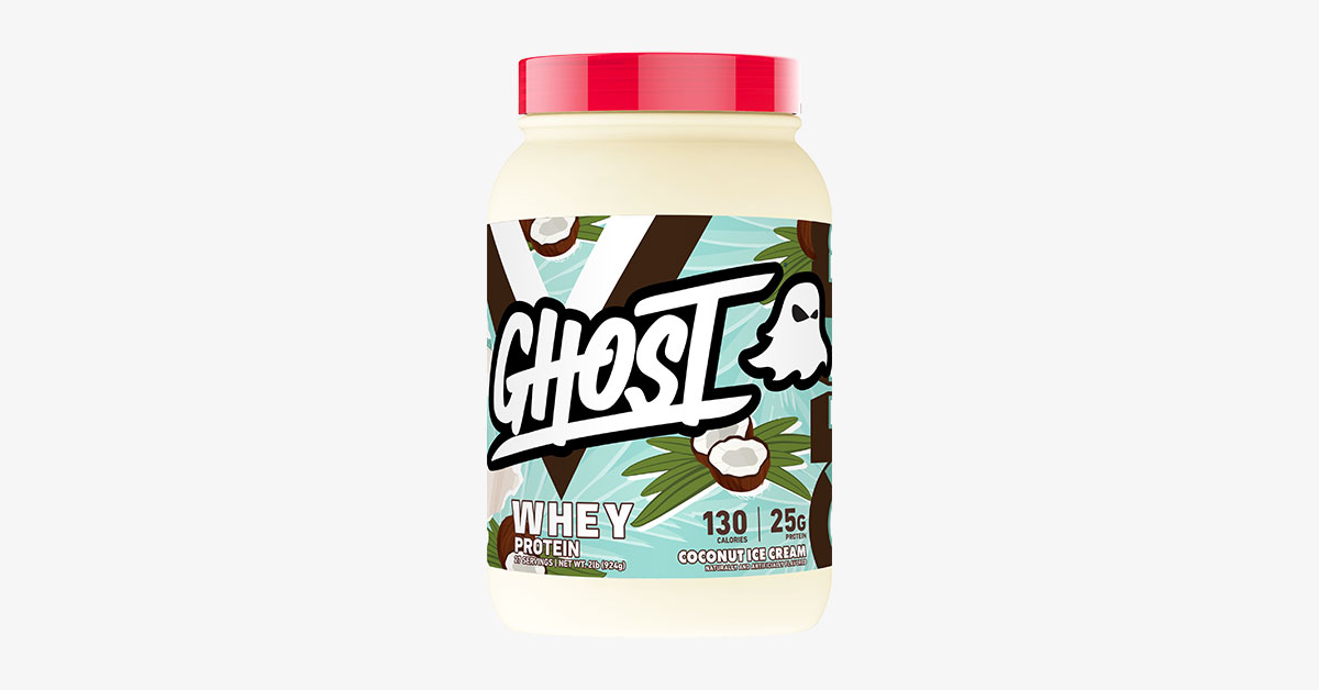 GHOST Whey Coconut Ice Cream