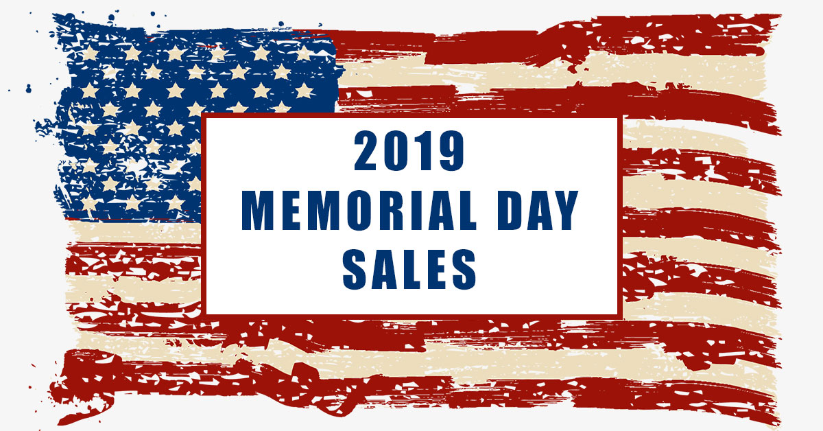 2019 Memorial Day Sales