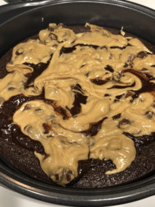 Protein Double Chocolate/Maple Chocolate Chip Brookie Recipe pre bake