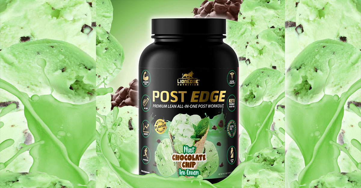 Post Edge Mint Chocolate Chip Ice Cream