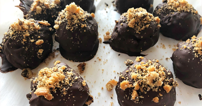 Ghost Chips Ahoy! Protein Truffles