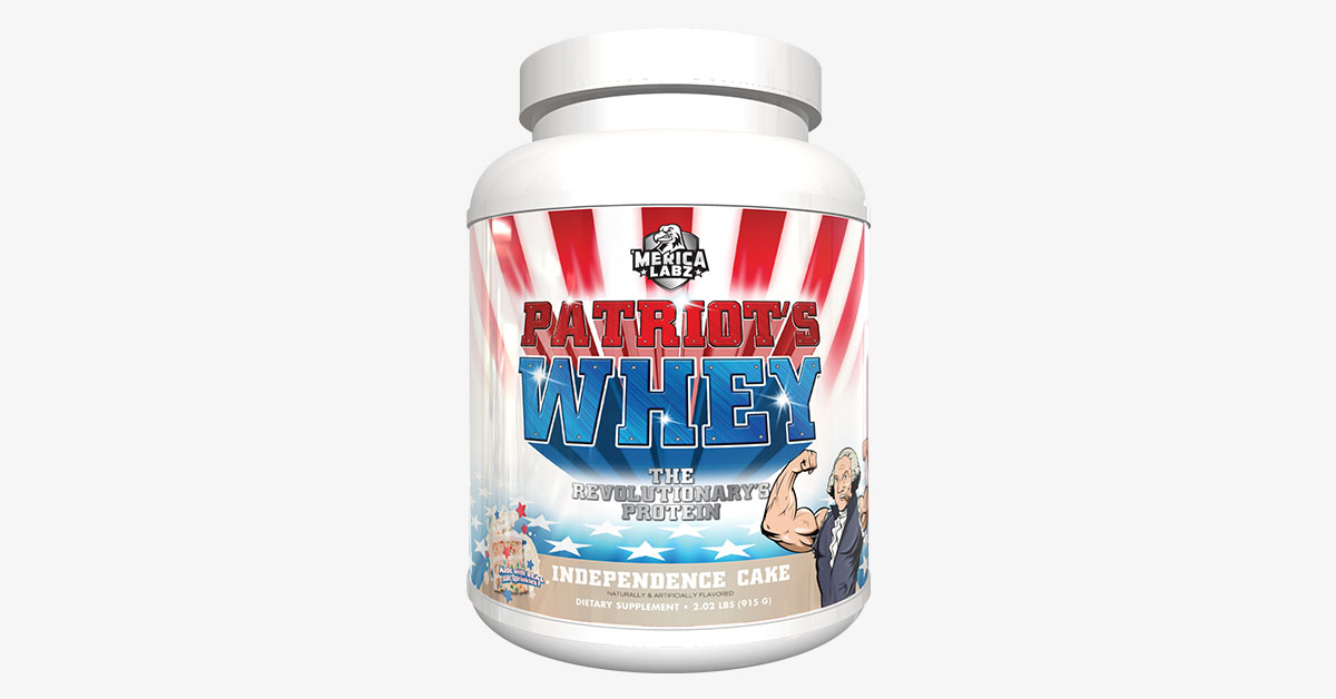 Patriot's Whey 2lb Available