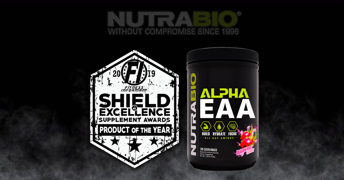 BREAKING: NutraBio Alpha EAA Wins 2019 Product of the Year