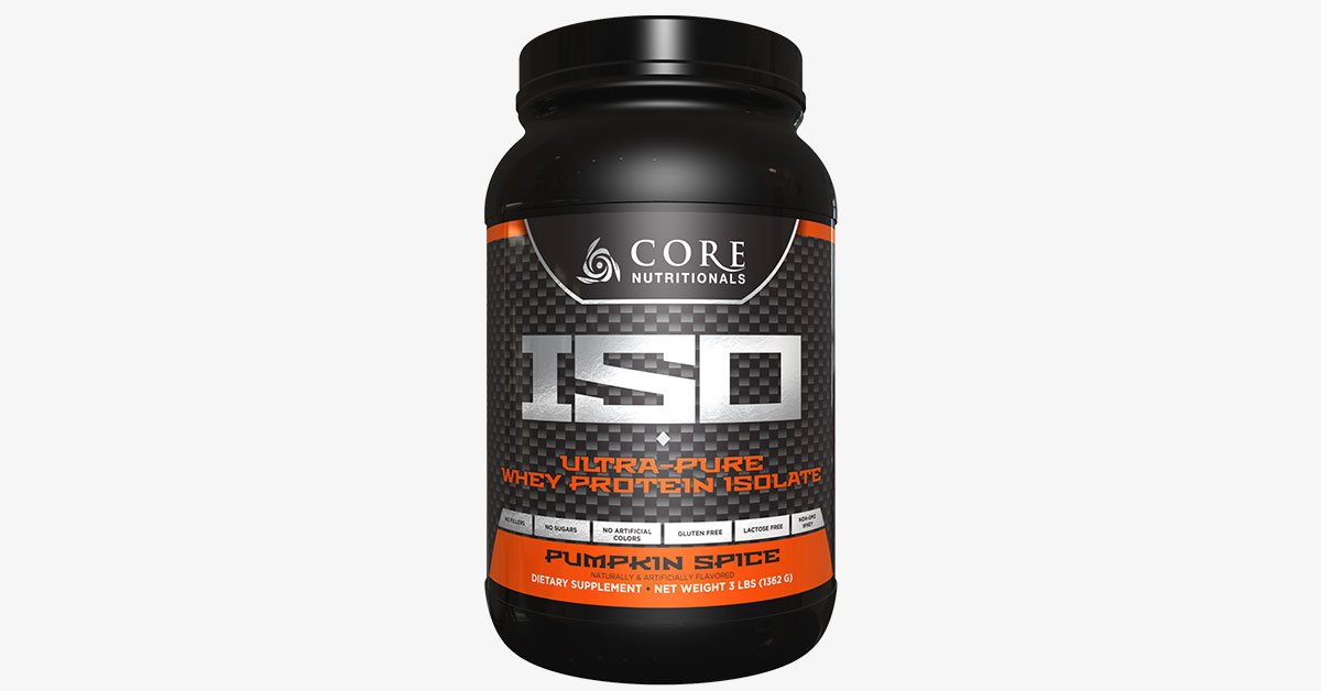 Core Nutritionals Pumpkin Spice ISO Now Available