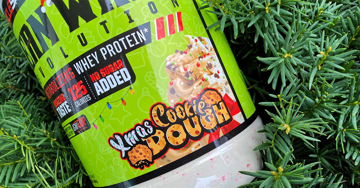 MuscleSport Lean Whey Xmas Cookie Dough