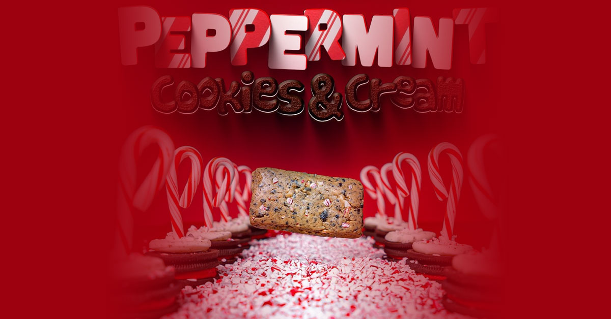 Peppermint Cookies and Cream Outright Bar
