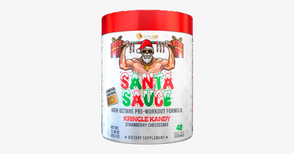 Alpha Lion's Limited Edition Santa Sauce Super Human Featuring New Label Available Now