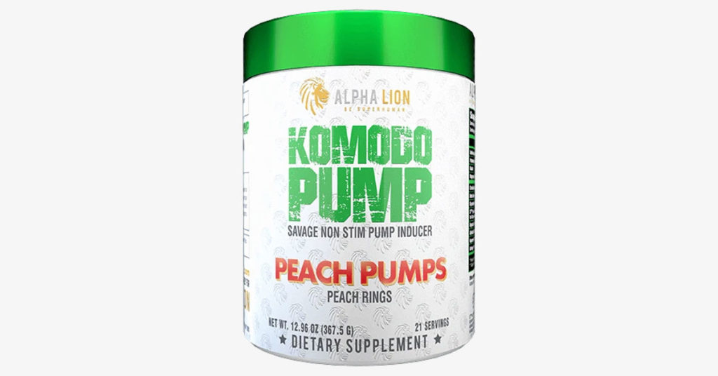 15 Minute Komodo pump pre workout for Challenge