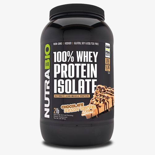 NutraBio Chocolate Peanut Butter Bliss Classic Whey