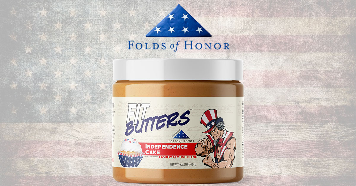 FIt Butters 'Merica Labz Folds of Honor