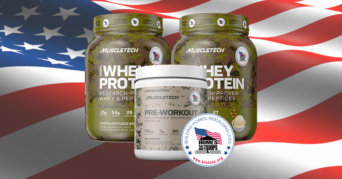 MuscleTech Homes for Our Troops