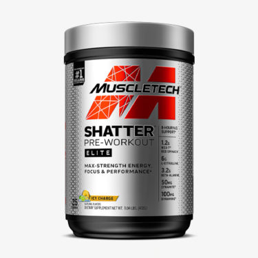 shatter pre workout black