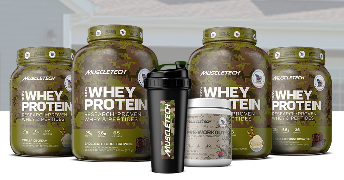MuscleTech Homes for Our Troops