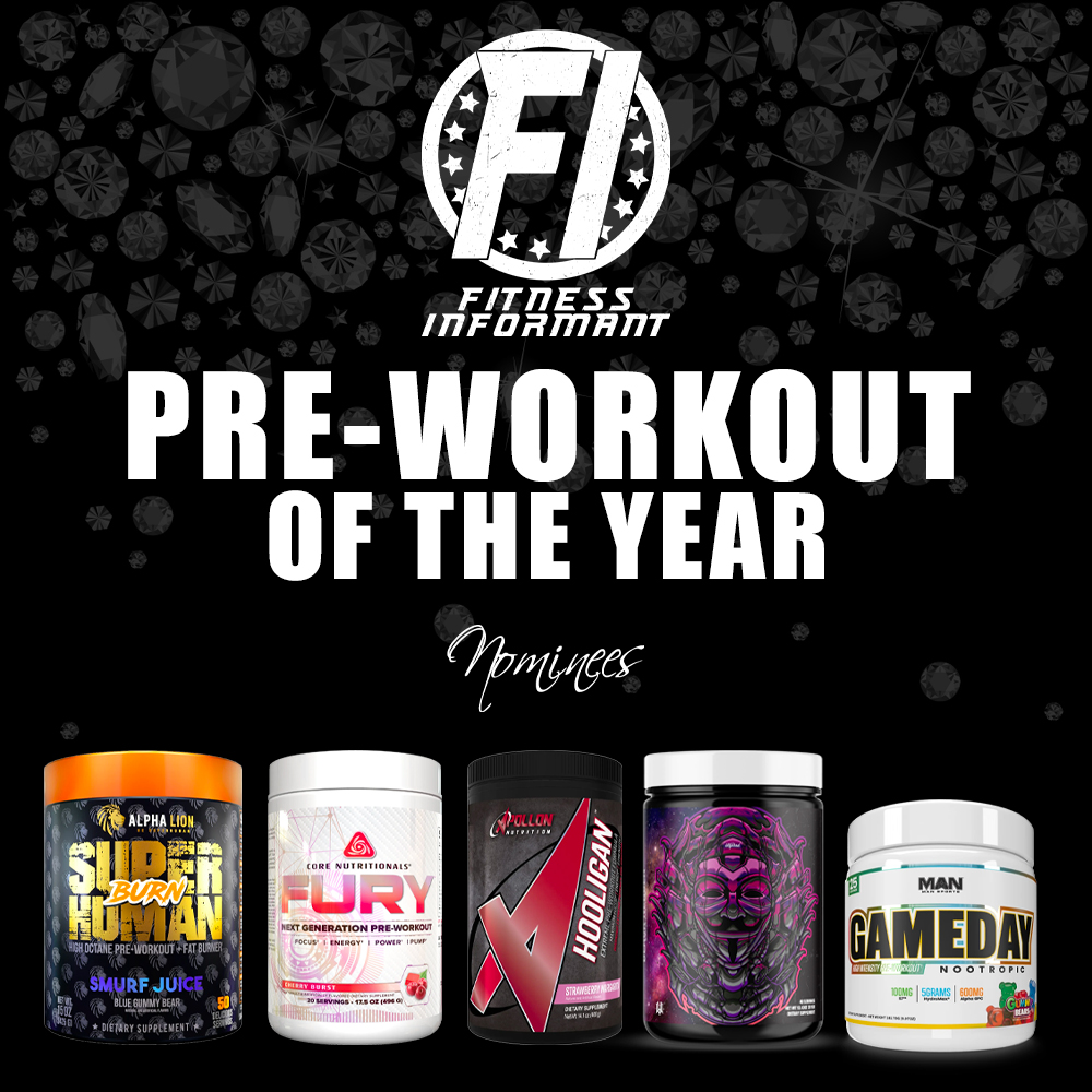 preyear Pre-Workout of the Year