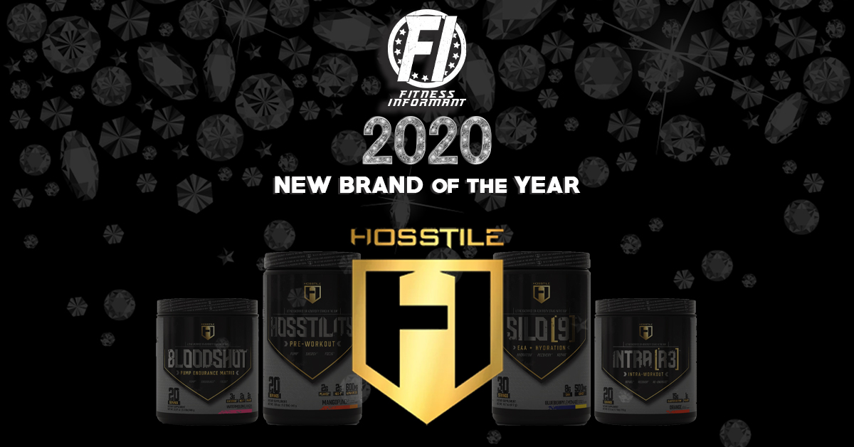 2020 New Brand of the Year Hosstile Supplements
