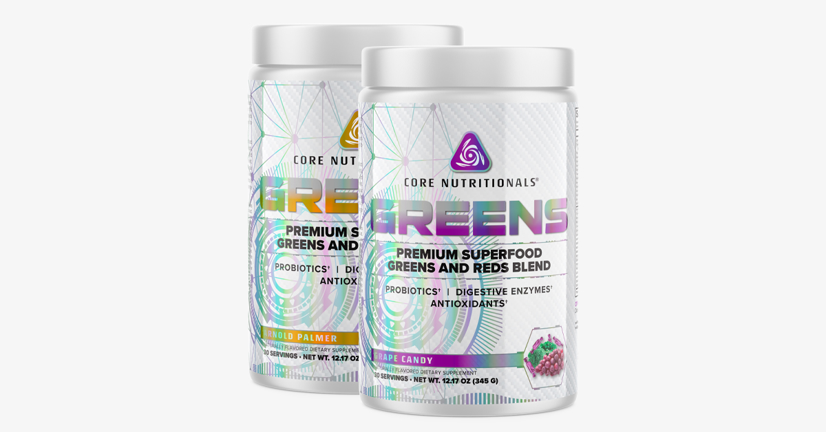 Core Nutritionals Grape and Arnold Palmer Greens