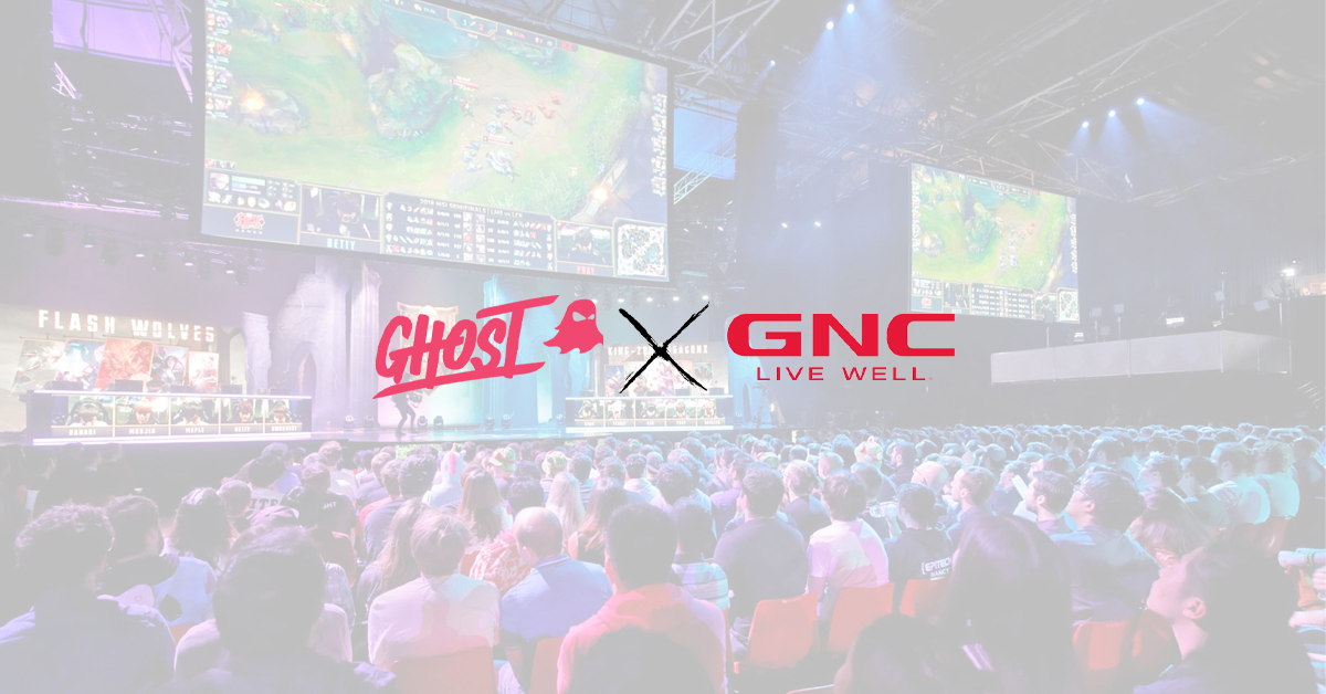 GHOST Named Esports Partner of GNC