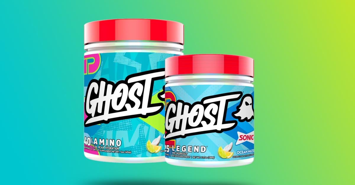  GHOST Legend V2 Pre-Workout Energy Powder, Sonic