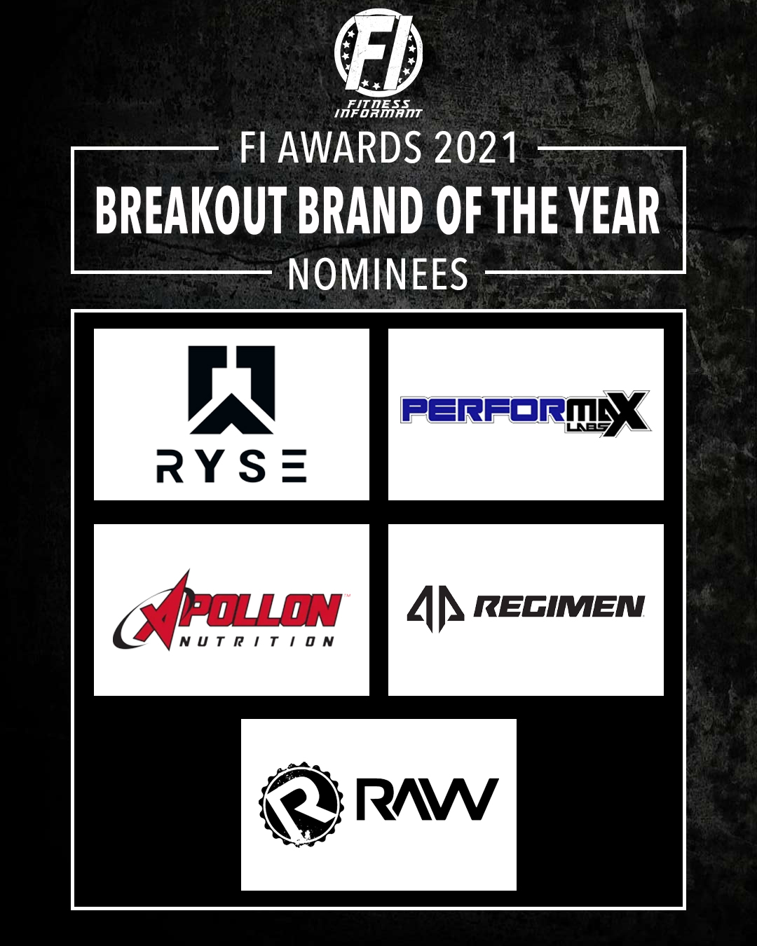 2021 Fitness Informant Breakout Brand of the Year Nominees