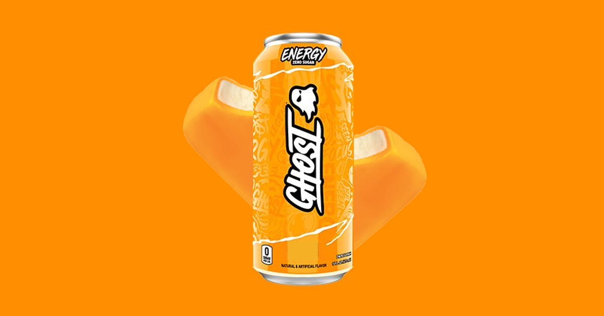 GHOST Energy Orange Cream