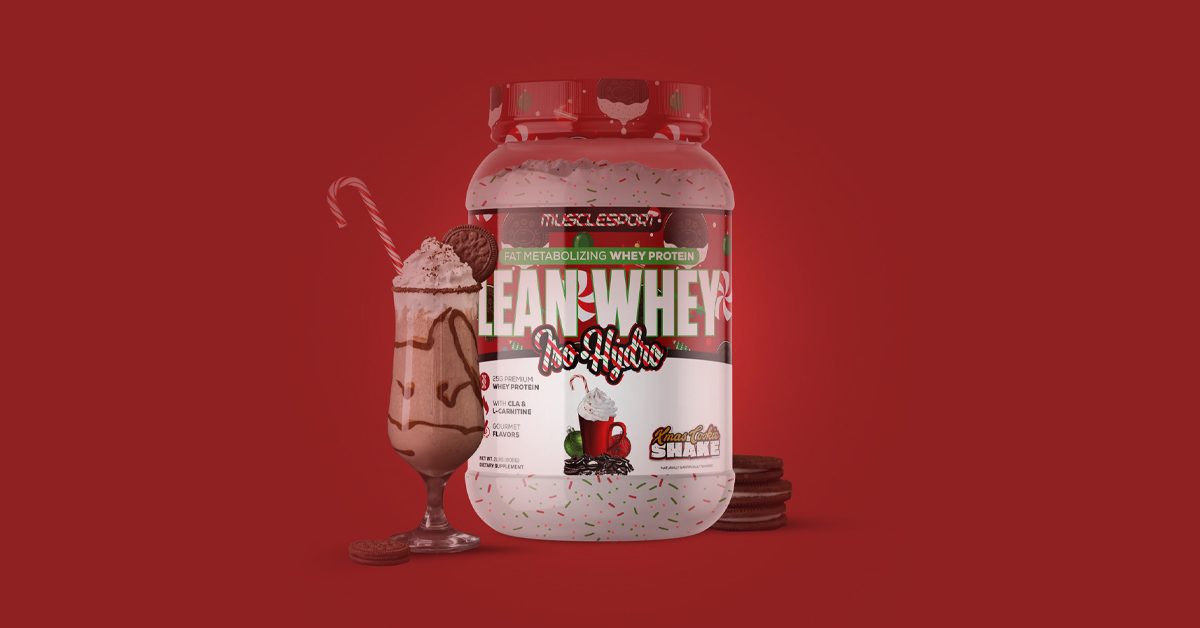 MuscleSport Xmas Cookie Shake Lean Whey