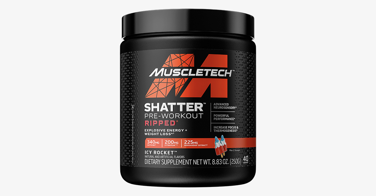 MuscleTech Shatter Ripped Pre-Workout
