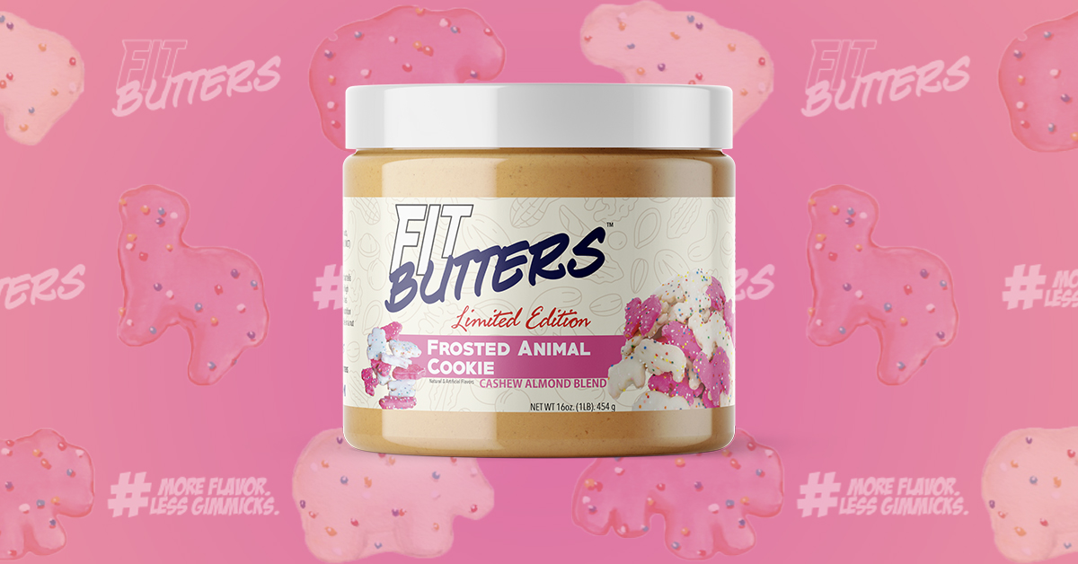 FIt Butters Frosted Animal Cookie