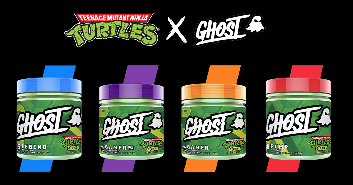 Ghost Lifestyle Reveals New Ninja Turtles Shaker Bottles