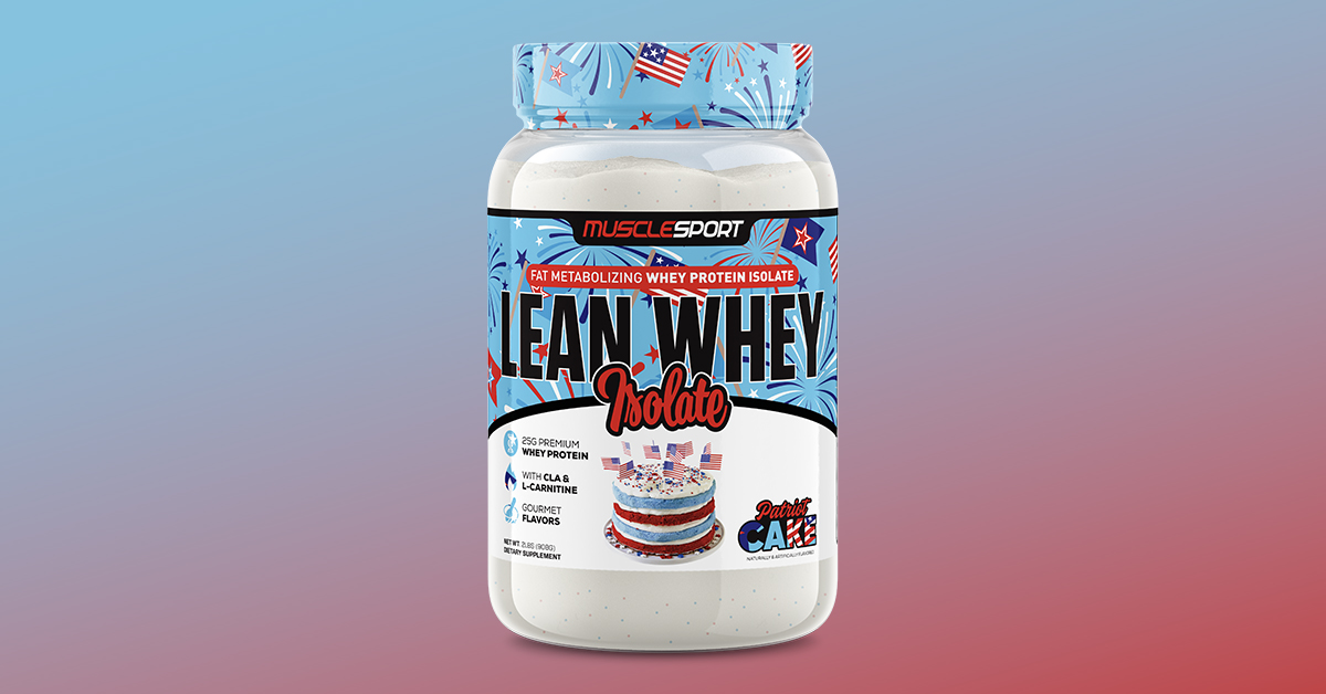patriot cake lean whey musclesport