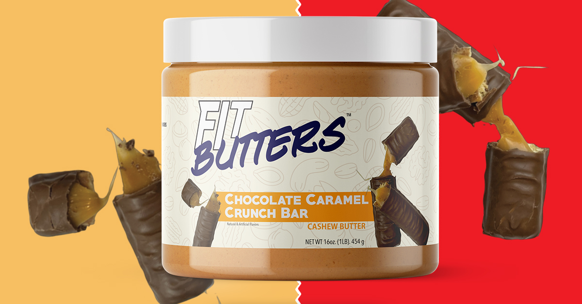 FIt Butters Chocolate Caramel Crunch Bar