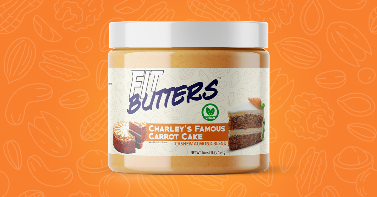 FIt Butters Charley's Famous Carrot Cake