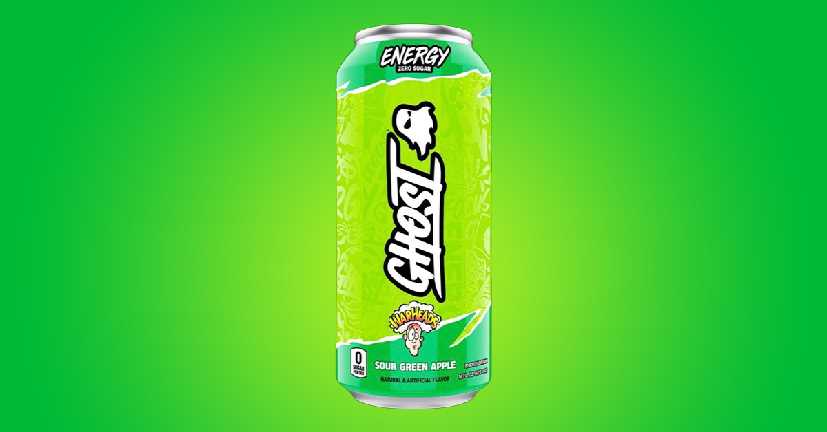 GHOST Energy Sour Green Apple