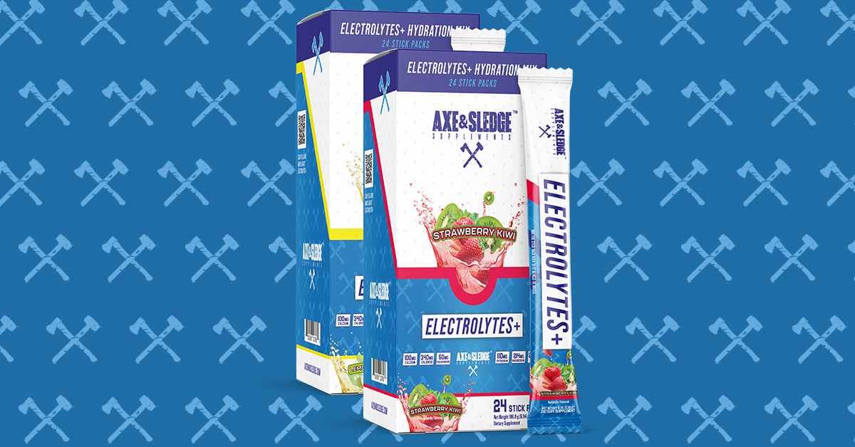 Axe & Sledge Electrolytes+ Stick Packs