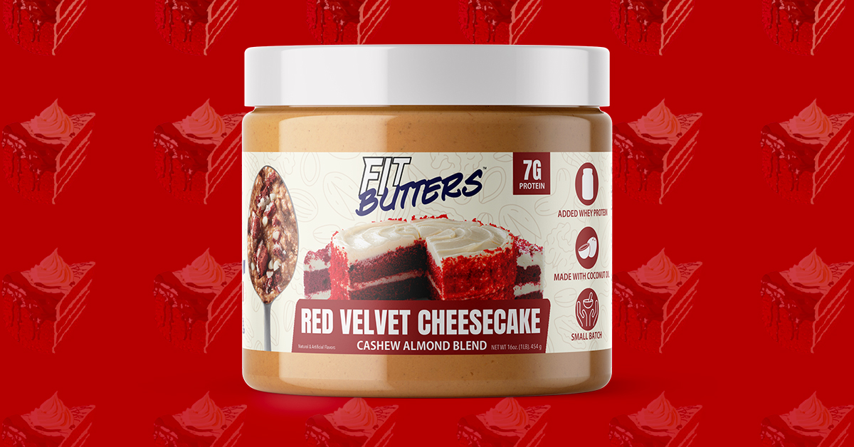 FIt Butters Red Velvet Cheesecake
