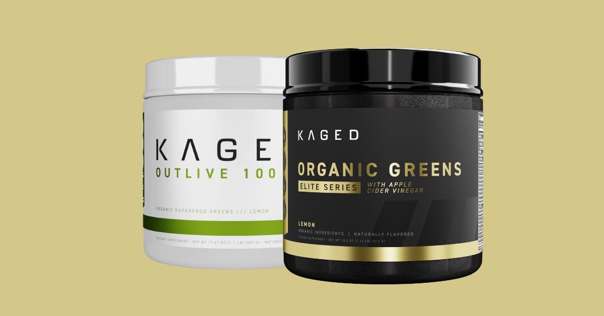 Kaged Organic Greens Elite Series vs. Kaged Outlive 100: The Differences