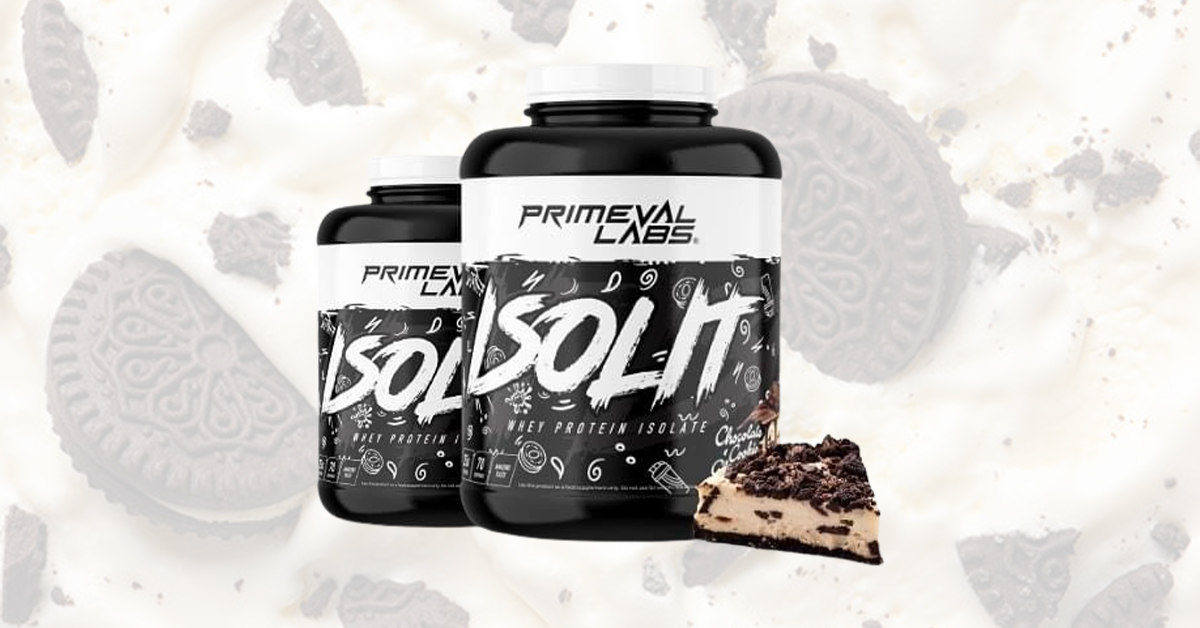 Primeval Labs Isolit Chocolate Cookie Cheesecake