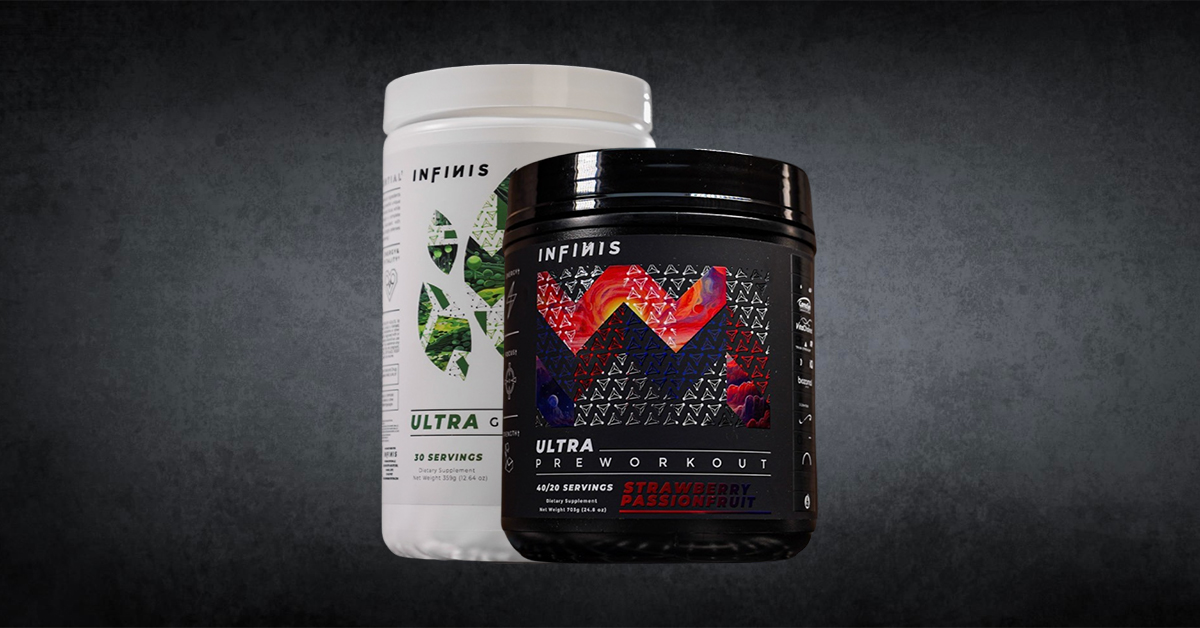 Infinis Nutrition PWO and Greens Reveal