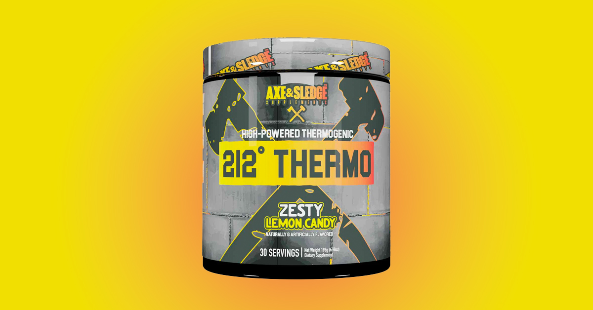 Axe & Sledge Zesty Lemon Candy 212 Thermo